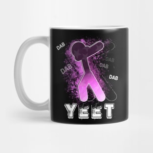 Yeet Dab Girls Pink - Dabbing Yeet Meme - Funny Humor Graphic Gift Saying Mug